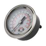 SMC Analogue Pressure Gauge 10bar Back Entry, 5K8-10P, RS Calibration, 1bar min.