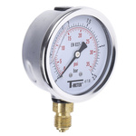 Sferaco G 1/4 Analogue Pressure Gauge 2.5bar Bottom Entry, 1613003, UKAS, 0bar min.