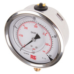 8888 G 3/8 Analogue Pressure Gauge 40bar Bottom Entry, 7075601, 0bar min.