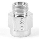 Parker Adapter, 24° Cone Male, G 1/4 Female, 400 bar max