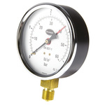 Brannan G 3/8 Analogue Pressure Gauge 4bar Bottom Entry, 34/653/0, 0bar min.