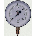 Brannan Analogue Pressure Gauge 10bar Bottom Entry, 34/655/0, RS Calibration, 0bar min.
