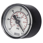 WIKA Analogue Pressure Gauge 0bar Back Entry, 7203726, -1bar min.