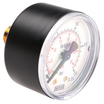 WIKA Analogue Pressure Gauge 2.5bar Back Entry, 7833739, 0bar min.