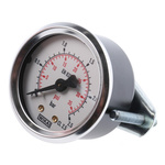 WIKA Analogue Pressure Gauge 2.5bar Back Entry, 7834018, 0bar min.