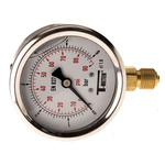 Sferaco G 1/4 Analogue Pressure Gauge 6bar Bottom Entry, 1613005, 0bar min.