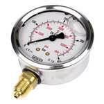 WIKA G 1/4 Analogue Pressure Gauge 400bar Bottom Entry, 9626969, UKAS, 0bar min.