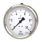8888 G 1/4 Analogue Pressure Gauge 250bar Back Entry, 9314201, UKAS, 0bar min.