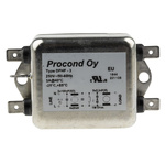 RS PRO 3A 250 V ac 400Hz, Chassis Mount RFI Filter, Tab