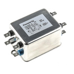 RS PRO 10A 420 V ac 400Hz, Chassis Mount RFI Filter, Tab 3 Phase