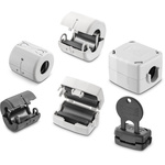 Wurth Elektronik Openable Ferrite Sleeve with key, 49 x 39 x 35mm, For EMI Suppression, Apertures: 1, Diameter 15mm