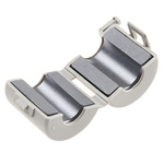 Essentra Openable Ferrite Sleeve, 19.2 Dia. x 20.6mm, For Computer Peripherals, Apertures: 1, Diameter 7.6mm