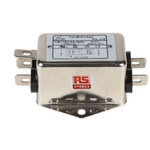 RS PRO 6A 250 V ac, Chassis Mount Power Line Filter 2 Phase