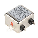 RS PRO 6A 115/250 V ac 50/60Hz, Chassis Mount Power Line Filter, Fast-On, Single Phase