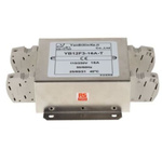 RS PRO 16A 115/250 V ac 50/60Hz, Chassis Mount Power Line Filter, Terminal Block, Single Phase