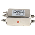 RS PRO 3A @ 40°C 115/250 V ac 50/60Hz, Chassis Mount Power Line Filter, Fast-On, Single Phase
