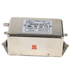 RS PRO 20A 115/250 V ac 50/60Hz, Chassis Mount Power Line Filter, Fast-On, Single Phase