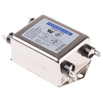 RS PRO 8A 250 V ac/dc 50/60Hz, Chassis Mount RFI Filter, Fast-On, Single Phase