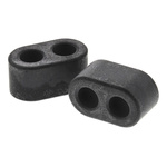 Fair-Rite No Ferrite Sleeve, 13.3 x6.6mm, For Suppression Components, Apertures: 2, Diameter 3.8mm