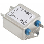 EPCOS, B84111F 16A 250 V ac/dc 60Hz, Flange Mount EMC Filter, Tab, Single Phase