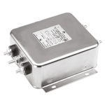 TE Connectivity, Corcom V 20A 250 V ac 50 → 60Hz, Flange Mount RFI Filter, Fast-On, Single Phase