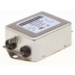 Roxburgh EMC, RES10 20A 250 V ac DC → 400Hz, Chassis Mount RFI Filter, Fast-On, Single Phase