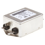 Roxburgh EMC, RES90 6A 250 V ac DC → 60Hz, Chassis Mount RFI Filter, Fast-On, Single Phase
