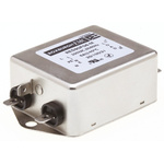 Roxburgh EMC, RES90 6A 250 V ac DC → 60Hz, Chassis Mount RFI Filter, Fast-On, Single Phase