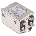 TE Connectivity, Corcom AYO 6A 250 V ac 50Hz, Flange Mount RFI Filter, Spade 3 Phase