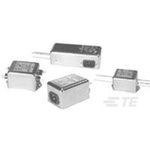 TE Connectivity, Corcom HQ 3A 250 V ac 50/60Hz, Flange Mount RFI Filter, Fast-On, Single Phase