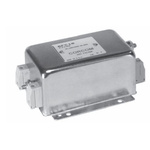 TE Connectivity, Corcom HT 6A 250 V ac 50/60Hz, Flange Mount RFI Filter, Wire Lead, Single Phase