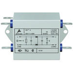 EPCOS B84111A Series 3A 250 V ac 60Hz Flange Mount RFI Filter, with Tab Terminals, Single Phase