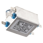 EPCOS B84111A Series 6A 250 V ac 60Hz Flange Mount RFI Filter, with Tab Terminals, Single Phase