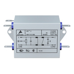 EPCOS, B84115E 10A 250 V ac/dc 60Hz, Flange Mount EMC Filter, Tab, Single Phase