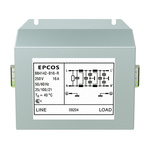 EPCOS, B84142B*R000 8A 250 V ac/dc 60Hz, Screw Mount EMC Filter, Terminal Block, Single Phase