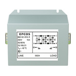 EPCOS, B84142B*R000 12A 250 V ac/dc 60Hz, Screw Mount EMC Filter, Terminal Block, Single Phase