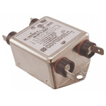 TE Connectivity, Corcom EMC 3A 250 V ac 50/60Hz, Flange Mount RFI Filter, Fast-On, Single Phase