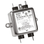 TE Connectivity, Corcom K 10A 250 V ac, Flange Mount RFI Filter, Fast-On, Single Phase