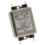 TE Connectivity, Corcom EMC 6A 250 V ac 50/60Hz, Flange Mount RFI Filter, Fast-On, Single Phase