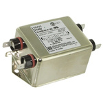 TE Connectivity, Corcom V 10A 250 V ac, Flange Mount RFI Filter, Fast-On, Single Phase