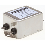 Roxburgh EMC, RES30 16A 250 V ac DC → 400Hz, Chassis Mount RFI Filter, Fast-On, Single Phase