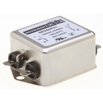 Roxburgh EMC, RES60 1A 250 V ac DC → 400Hz, Chassis Mount RFI Filter, Fast-On, Single Phase