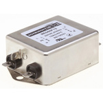 Roxburgh EMC, RES60 12A 250 V ac DC → 400Hz, Chassis Mount RFI Filter, Fast-On, Single Phase