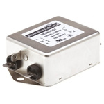 Roxburgh EMC, RES80 1A 250 V ac DC → 400Hz, Chassis Mount RFI Filter, Fast-On, Single Phase