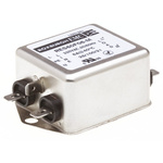 Roxburgh EMC, RES60 6A 250 V ac DC → 400Hz, Chassis Mount RFI Filter, Fast-On, Single Phase