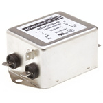 Roxburgh EMC, RES70 3A 250 V ac DC → 400Hz, Chassis Mount RFI Filter, Fast-On, Single Phase