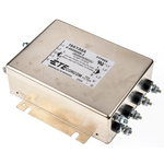 TE Connectivity, Corcom AYA 16A 250 (PH → G) V ac, 440 (PH → PH) V ac 50Hz, Flange Mount RFI Filter,