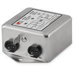 Wurth Elektronik, WE-CLFS 1.5A 250 V 50/60Hz, Chassis Mount EMC Filter, Fast-On, Single Phase