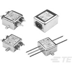 TE Connectivity, Corcom K 5A 250 V ac 50/60Hz, Flange Mount RFI Filter, Fast-On, Single Phase