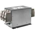 Schurter, 3-123 64A 520/760 V ac 60Hz, Chassis Mount Power Line Filter 3 Phase